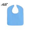 Easy Clean Eating Bibs Adult Large Bib, Solid Color Waterproof Clothing Protector, with Deep Crumb Anti-stain Nursing Home Catcher Design, Adjustable