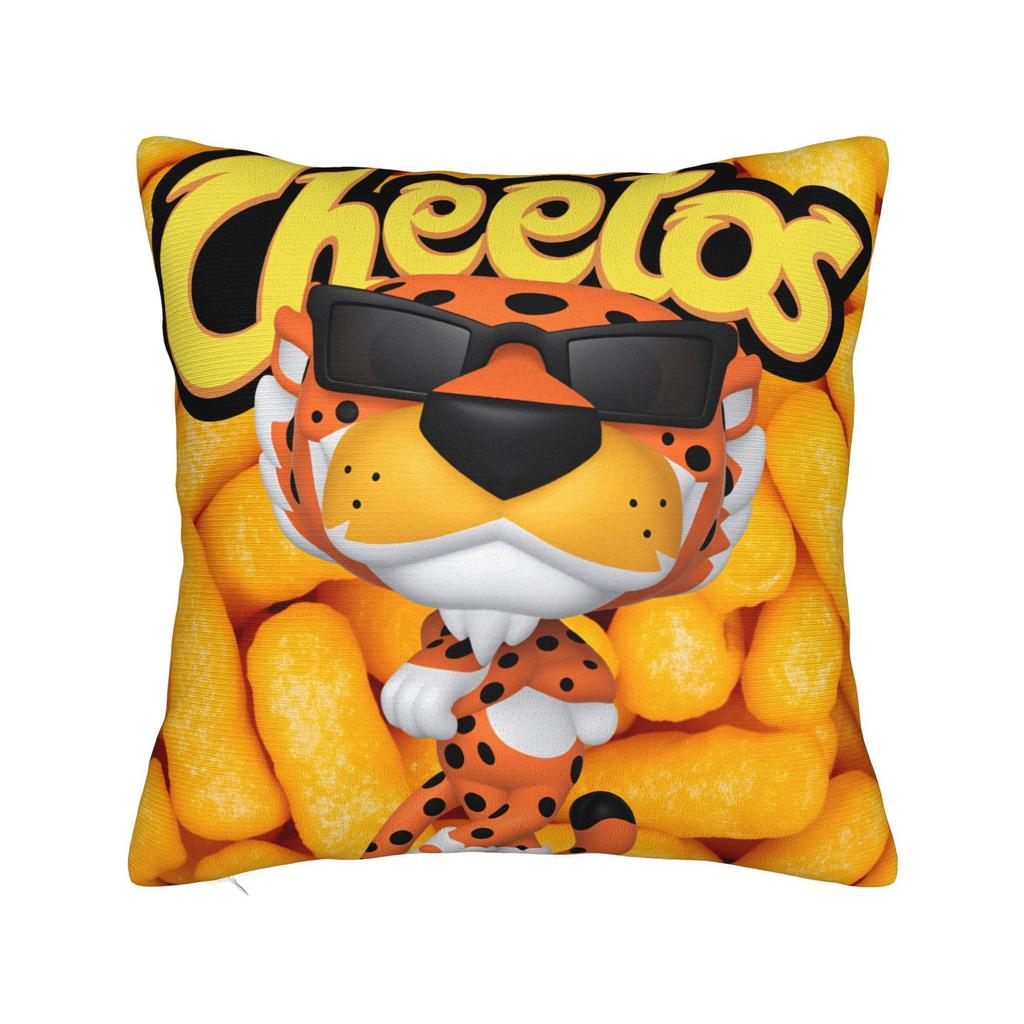 Lebensmitteldruck C-Cheetos Kissenbezüge Neuartiger Kissenbezug für Sofa Schlafzimmer Heimdekoration Weiche Kissenhülle