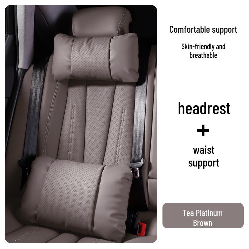Compatible with Hongqi H5 headrests, HS5 lumbar supports, H6 EQM5 neck protectors, and H9 adjustable seats.