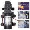 DC12V 6L/Min 130PSI 70W Diaphragm Water Pump W/ Presure Protection Switch Black