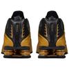 Nike Shox R4 Running Shoes Unisex Gold Black HQ1988-700