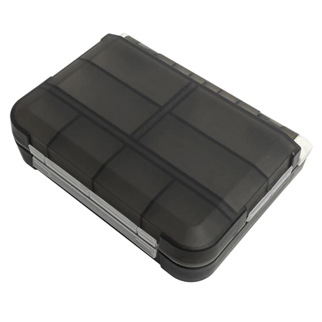 Double Sided Fishing Tackle Box Baits Lure Organizer Toolbox Fishing Tool Box for Tools Fishing Tackle Craft Part
