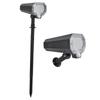 Solar Lawn Light Human Body Induction 160 degrees  Automatic Rotating Garden Light 22LED Wall Lamp