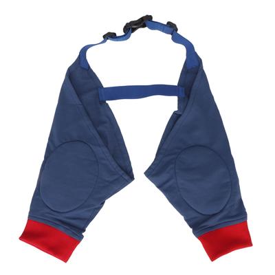 Supporti per Zampe Anteriori per Cani Imbottiti Morbidi Elastici Traspiranti Protezione Articolare Manicotto di Recupero per Cani Rosso Blu L