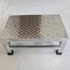 Tread Step Hospital Industrial Warehouses Metal Thickened Foot Step Stool Stainless Steel Non-Slip Household Pedal Stool