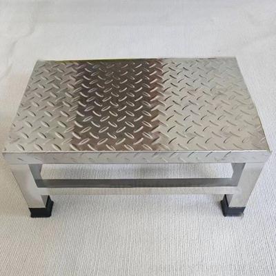 Tread Step Hospital Industrial Warehouses Metal Thickened Foot Step Stool Stainless Steel Non-Slip Household Pedal Stool