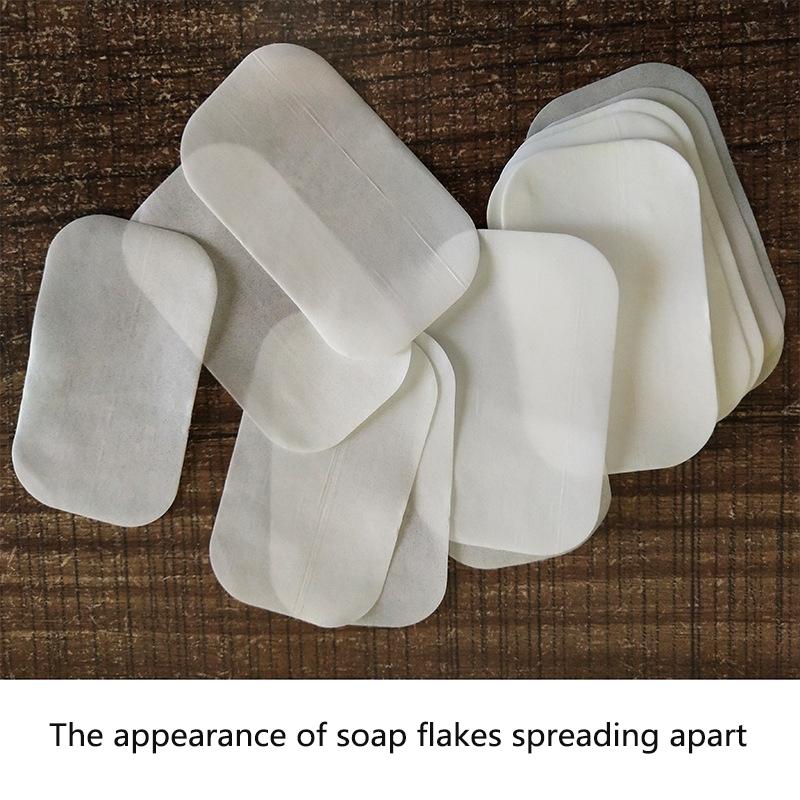 Soap Paper Portable Hand Washing Slice Sheets Bath Travel Scented Foaming Soap Bath Clean Soap Tablets Bathroom