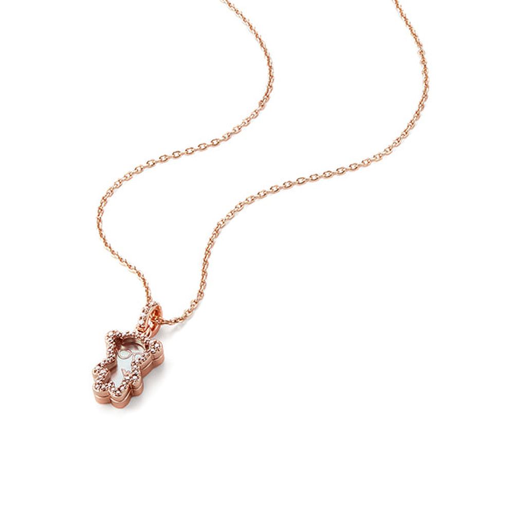 Armani Egs3114221 Bear Pendant Necklace