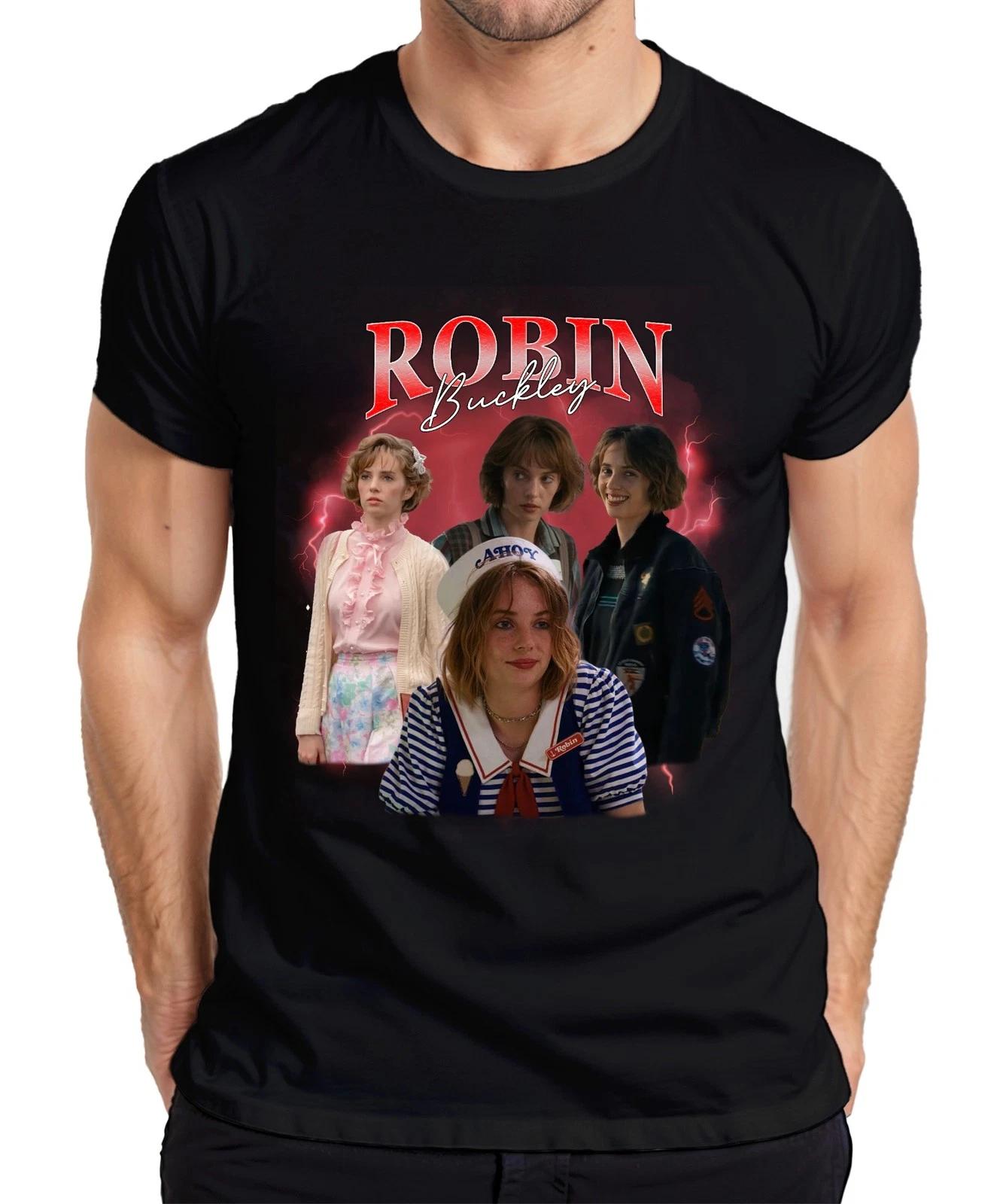 Robin Buckley Stranger 80er Retro Fan Geschenk Vintage 90er Bootleg Herren T-Shi XXL