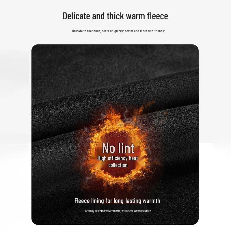 Wassup Sohot Men's Warm Fleece Half-Zip Stand Collar Sweatshirt