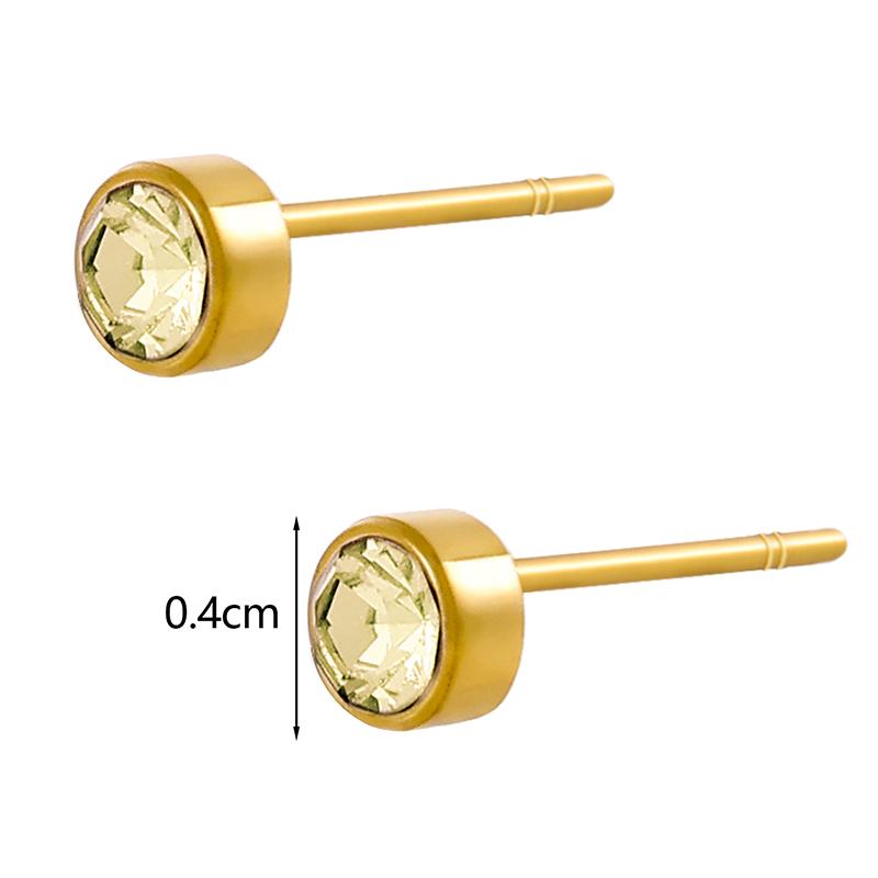 Stahl Mehrfarbig Schraubkugel Ohrstecker Für Damen/Herren Knorpel Helix Hantel Ohrstecker Piercing Schmuck