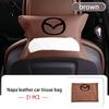 For Mazda Car Tissue Bag Seat Back Hanging Sun Visor Armrest Paper Towel Box 2 3 5 6 Axela Atenza Speed 6 CX3 CX4 CX5 CX7 CX8 W5