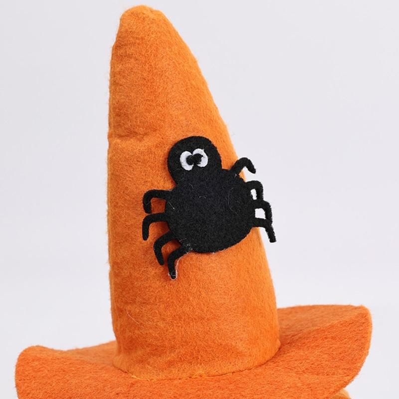 Scary Dog Costume Hat And Bandanas Set Comfortable Halloween Party Outfit Accessory For Small Breeds Holiday Dressingup