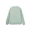 Li Ning Sports Lifestyle Series Casual Loose Pullover Long Sleeve Sweatshirt Men sweatshirt Gray-Mist-Green AWDRB77-5