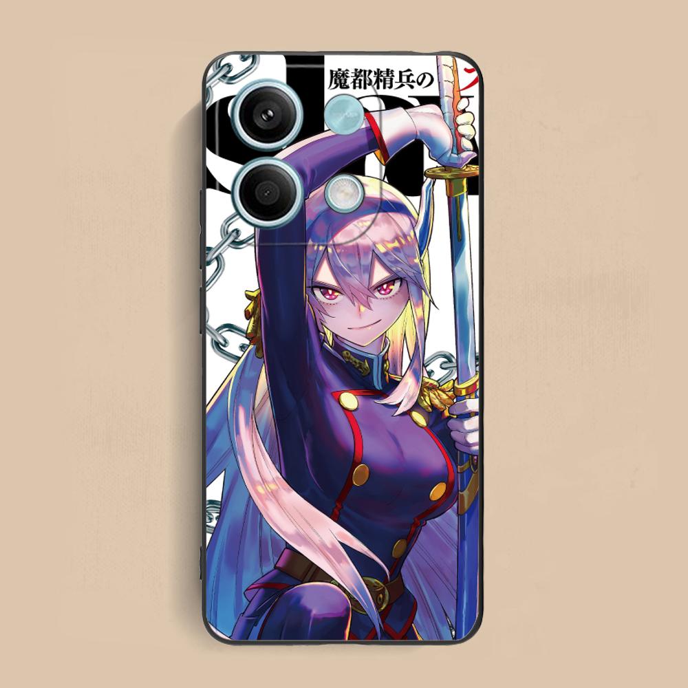 Mato Seihei No Slave Uzen Kyouka Phone Case for Xiaomi Redmi 15 14 13 12 A5 3 2 1 C Plus 4G 5G Colorful Printing Cover Luxury