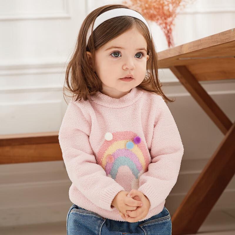 davebella Children's Chenille Knit Sweater