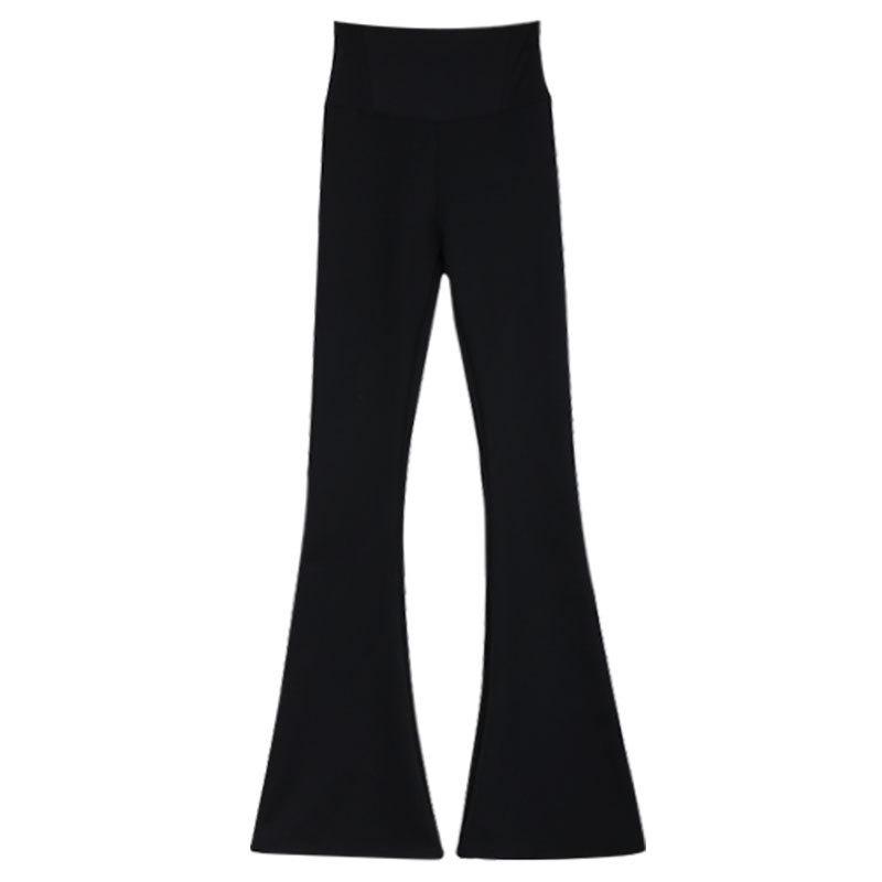 Women's High Waist Flare Yoga Pants – Summer Slim Fit, Elastic, Casual Sports Dance Pants