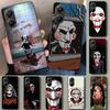 The Jigsaw Killer Horror Phone Case Cover for Xiaomi Poco X6 X5 X7 Pro F7 Ultra Redmi 15C 15 13C 13 12C 12 10C 10 10A 9C 9A 9T 9