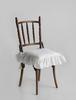 100% Cotton French Style Chair Cushion Cover Washable There Are Ruffle Strap Artistic and Creative Seat Cushion Cover Home Decor