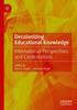 The Decolonizing Educational Knowledge : International Perspectives and Contestations Book