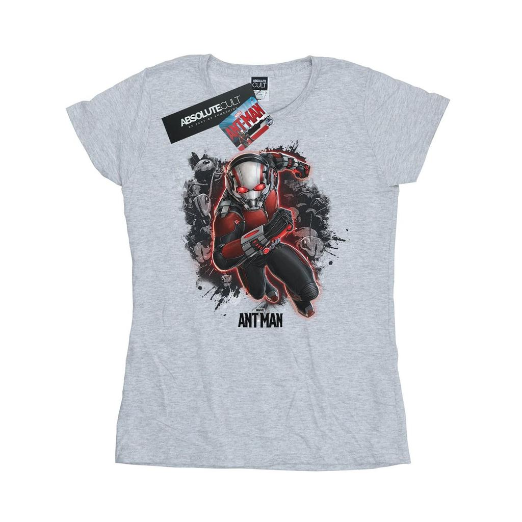 Marvel Womens/Ladies Ant-Man Ants Running Cotton T-Shirt