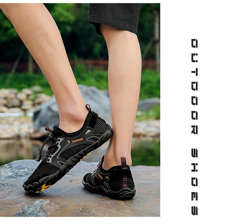 Men's Outdoor Five-Finger Water Shoes for Hiking, Climbing, and Fishing