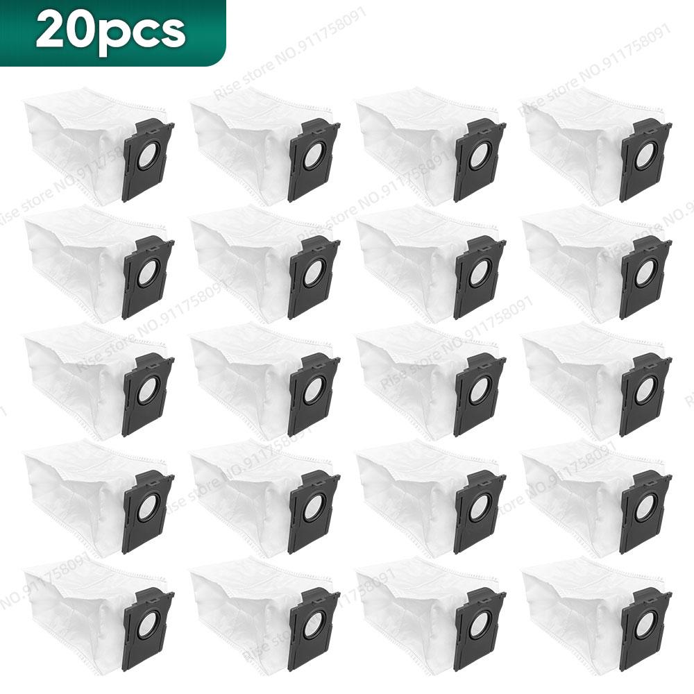 Compatible for Mova E40 Ultra Accessories Main Brush Filter Dust Bag Mop Cloth Replacement Parts Kit