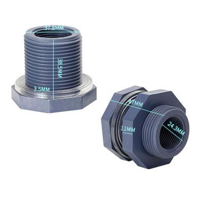 1 Pcs Bulkhead Fitting 6 Minutes/1\"/1.2\"/1.5\"/2\" Joint High Quality