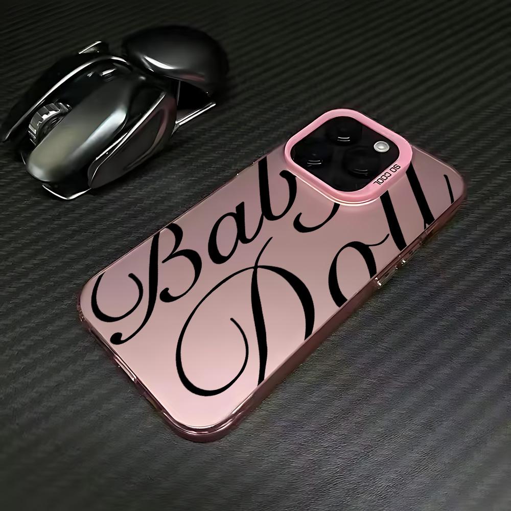 Stylish Baby Doll Phone Case For iPhone 17 Air 16 e 15 14 13 12 11 Pro Max Plus Mini SE 2020 2022