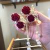 1PC Elegant Retro Rose Fringed Hairpin, Women's Exquisite Design, Easy To Use, Durable Material, Hair Accessories, Fashion