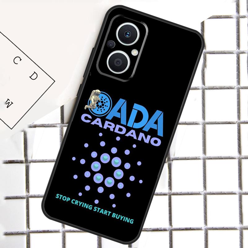

Монета Cardano Ada Криптовалюта Для OPPO Reno 13F 12F 14F 11F 10 11 12 13 14 Pro 8T 7 8 Lite OPPO Find X9 X8 X6 X5 Pro Чехол OPPO Reno11