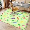 Pikmin Printed Absorbent Washable Carpet, Non-Slip Bathroom Mats, Kitchen Rugs, Yoga Mat,Living Room Entrance, Camping Picnic Rugs