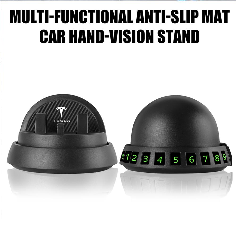 XLGJS1 360 Degree Rotation Car Phone Holder Dashboard Stand Bracket Universa For Tesla Model 3 Y S X Roadster Cybertruck Juguete SpaceX