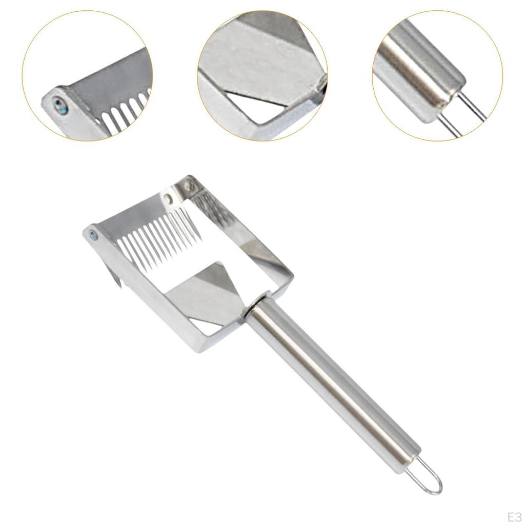 Bee Supplies Honey Fork for Uncapping, Adjustable Hive Tool Harvesting