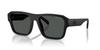 Oakley Sunglasses Matte Black Frame Dark Grey 56mm Men's 0AX4154SU, (Front), Lens,
