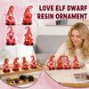 Valentine'S Day Love Dwarf Resin Ornament, Wedding Party Decoration, Living Room Desktop/Entrance Hall Ornament, Couple Gift/Holiday Decoration