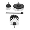 4Pcs Drill Brush Car Detailing Kit with Extend Attachment Power Scrubber Set for Cleaning