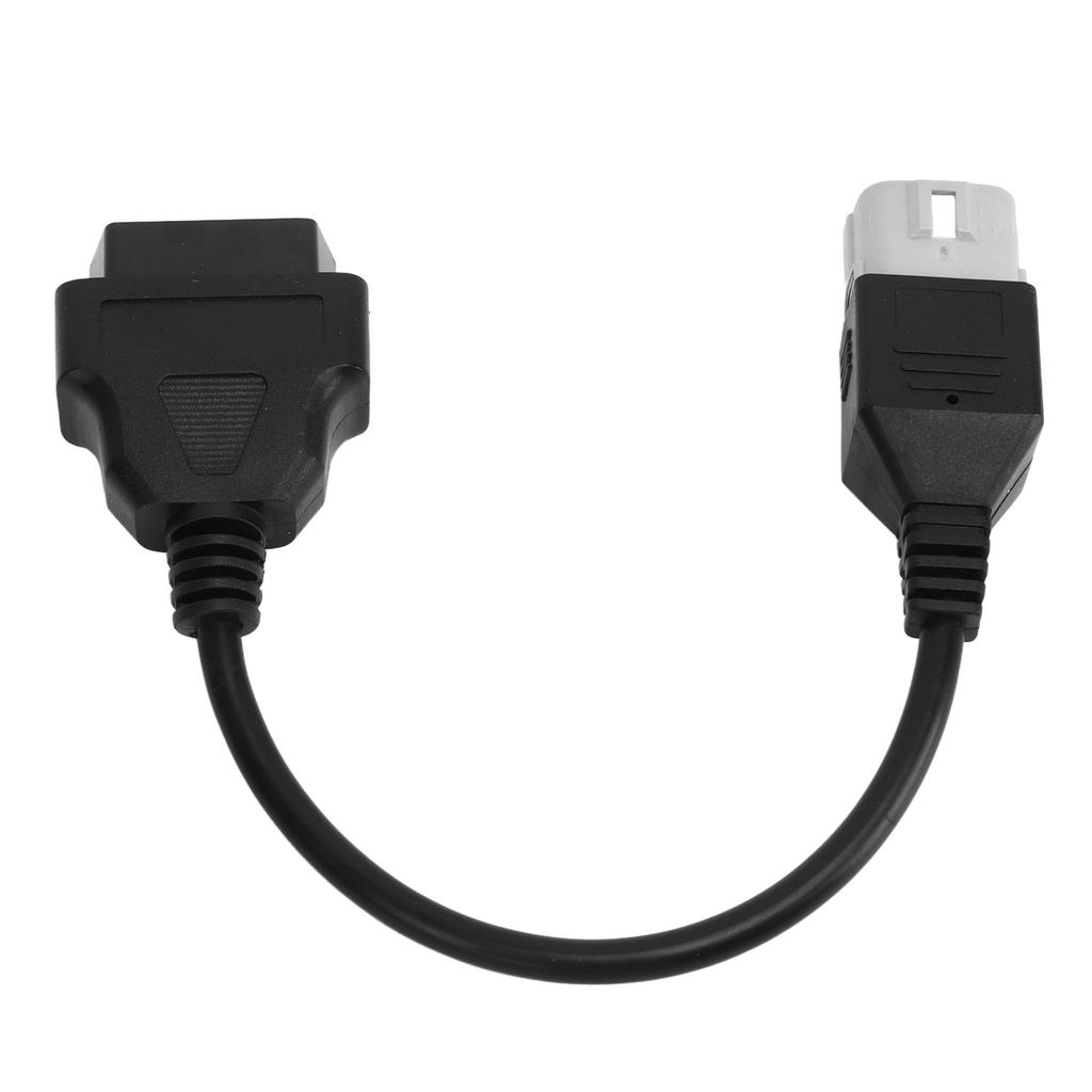 OBD2 Cable 6pin OBDII Test Diagnostic Connector Adapter Cable Replacement for Suzuki Motorcycle