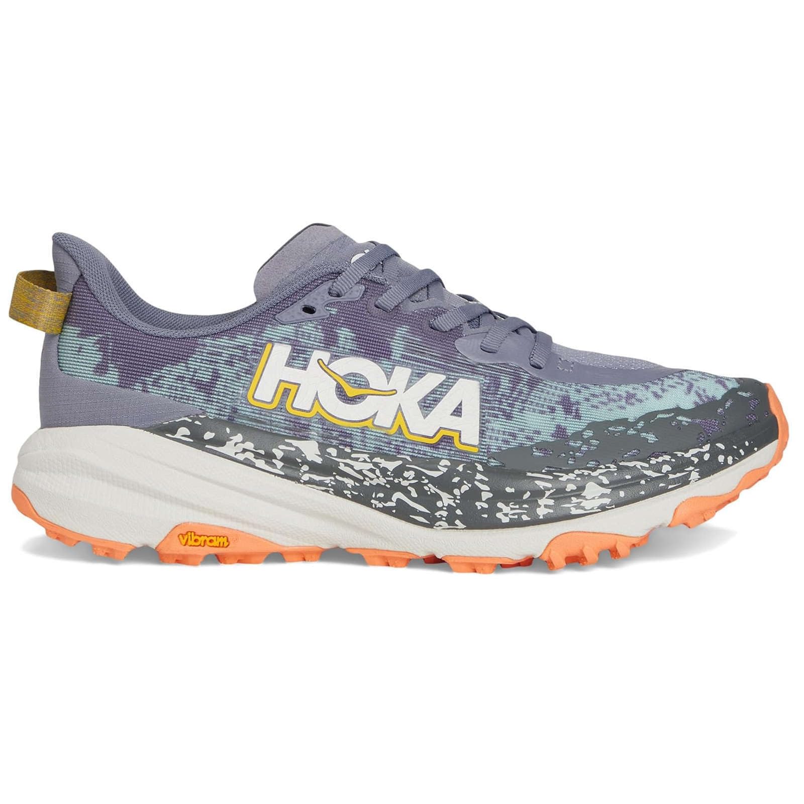 

HOKA Speedgoat 6 Обувь для трейлраннинга Размер см Женская обувь, 24.0 (1147811-GMC) серый