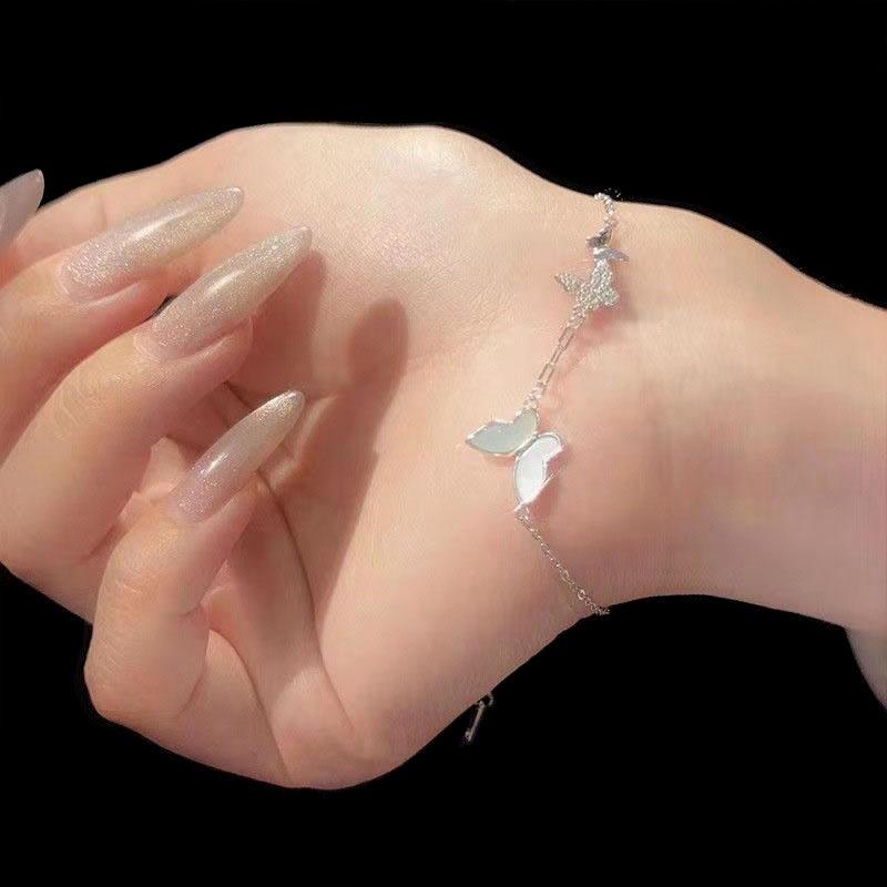Light Luxury Exquisite Butterfly Bracelet For Women Girls Elegant Cute Sweet Bracelet Fine Jewelry Accessories Gifts