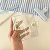 Creative Cute Transparent Mini Loose-leaf Hand Book Student Portable Notebook Ring Binder School Supplies