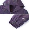 Women's Hooded Spring Autumn Windbreaker Coat