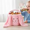 Large Capacity Bunny Storage Basket Portable Design Candy Basket Bunny Handbag  Easter Celebration