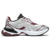 Puma Velophasis Fabric Phased Comfortable Daily Shock Absorption Low-Top Lifestyle Shoes Unisex Sneaker White Red 389365-08