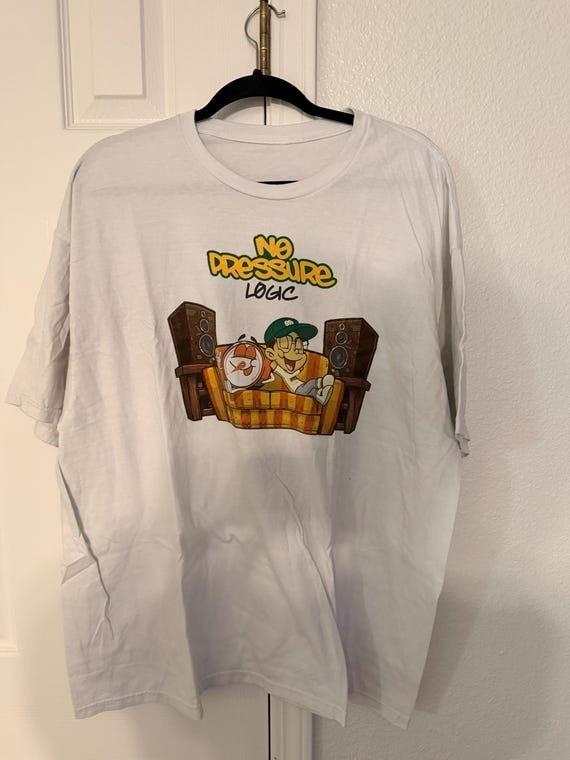 Collection No Pressure Band Logic Album White S to 5XL Shirt SN838 XL