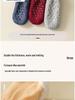 Men's & Women's Fleece-Lined Winter Floor Socks: Thick, Warm, Indoor Slipper-Style with Dots.