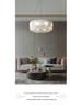 All-Copper Marble Downlight: Modern Minimalist Pendant for Living Room, Bedroom, Dining, or Bar.