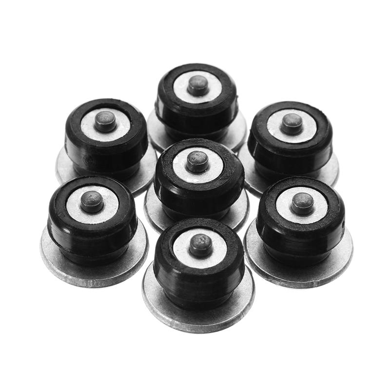 Car Tires Studs Spikes Wheel 12x8mm Snow Chains For Car Vehicle Truck Motorcycle Tires Winter Universal 100pcs/set Aluminum