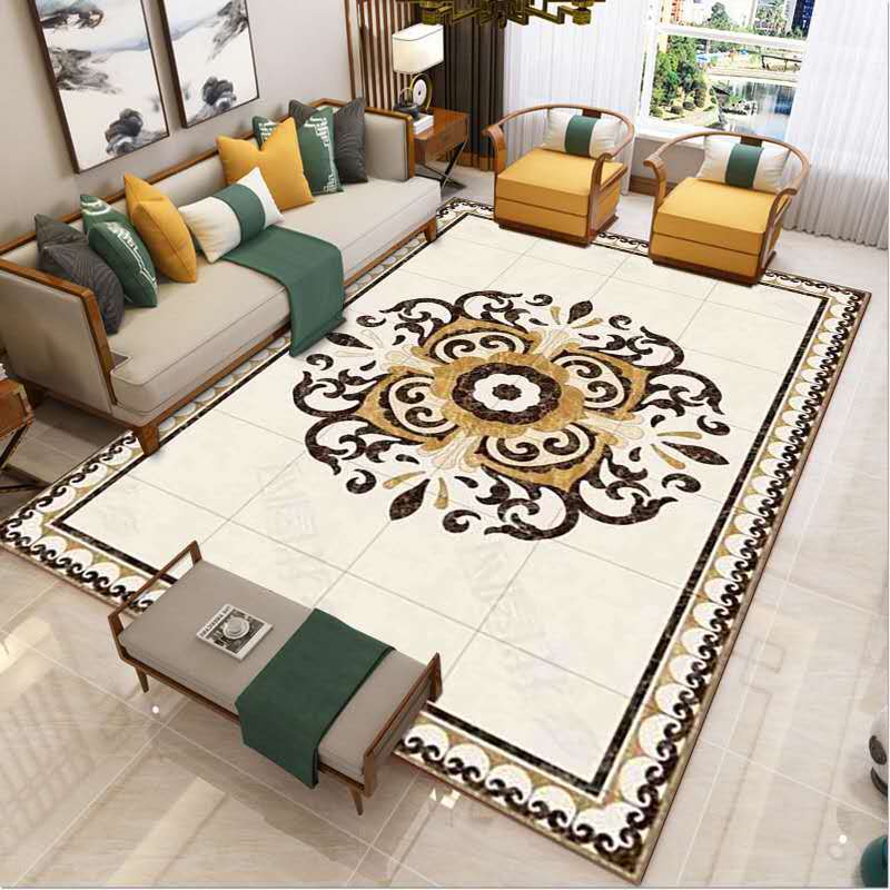 

Современный модный ковер с геометрическим узором для гостиной, кухни, влагонепроницаемый коврик, ковер для столовой, отеля 200*300CM