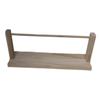 Wood Ribbon Organizer Tabletop Vintage Rotatable Practical Dispenser Storage
